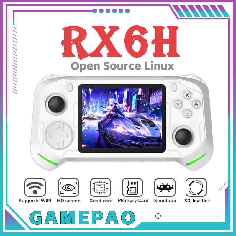 Gaming Console Linux - Console di Gioco Portatile Retro RX6H