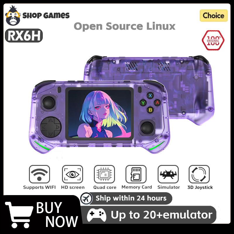 Gaming Console Youtube - RX6H Console di gioco portatile retrò