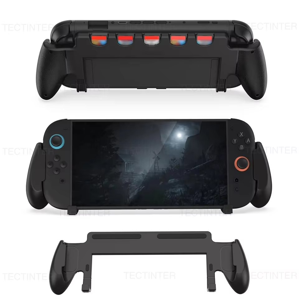 Gaming Card Holder - Custodia con impugnatura per Nintendo Switch