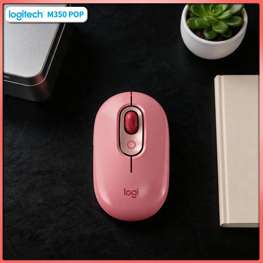Gaming Console Logitech - Mouse Logitech POP Ecologico in Plastica