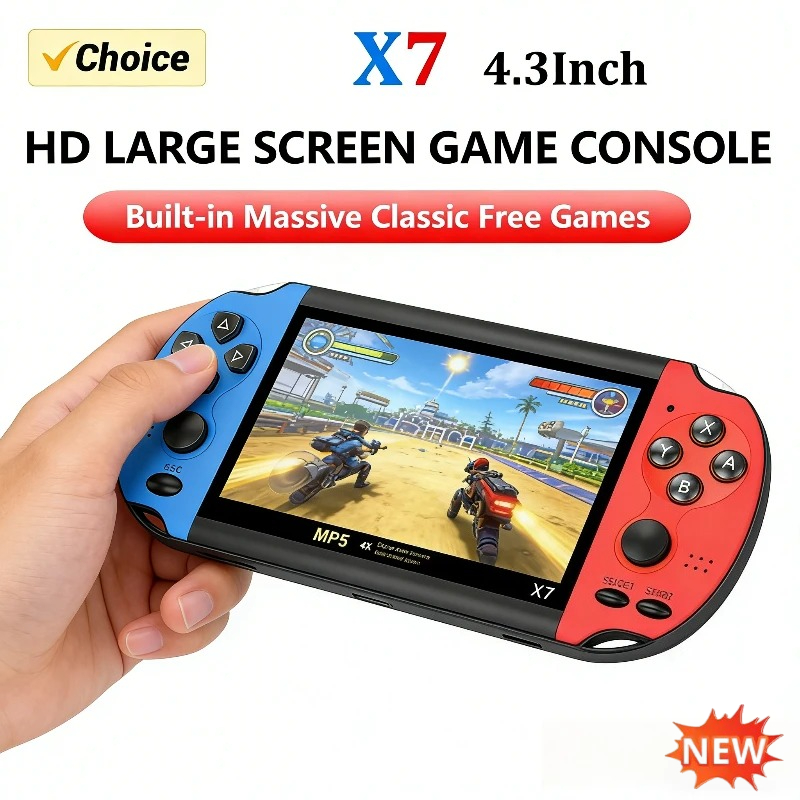 Gaming Console X7 - Console di gioco portatile retrò X7