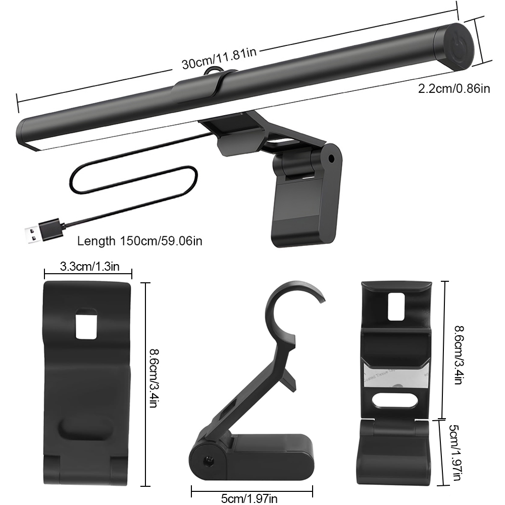 Led Gaming Light Strip - Barra luminosa RGB per monitor PC
