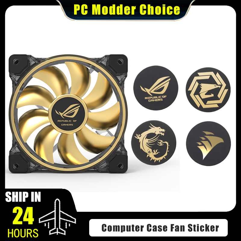 Console Gaming Pc Case - Adesivo logo ventola case computer, etichetta