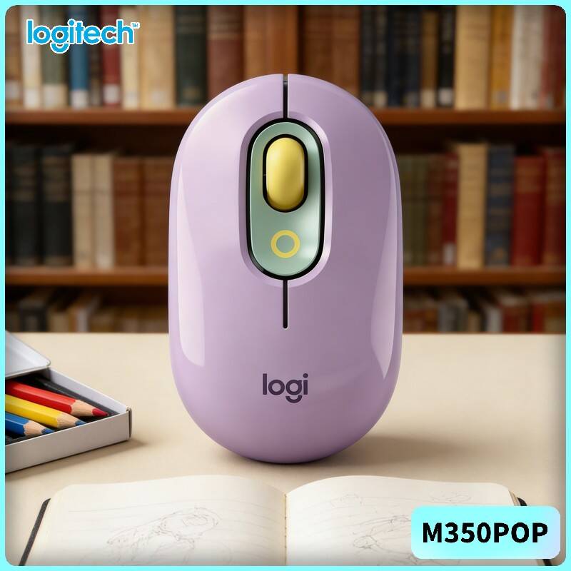 Gaming Console Logitech - Mouse Logitech POP Ecologico in Plastica