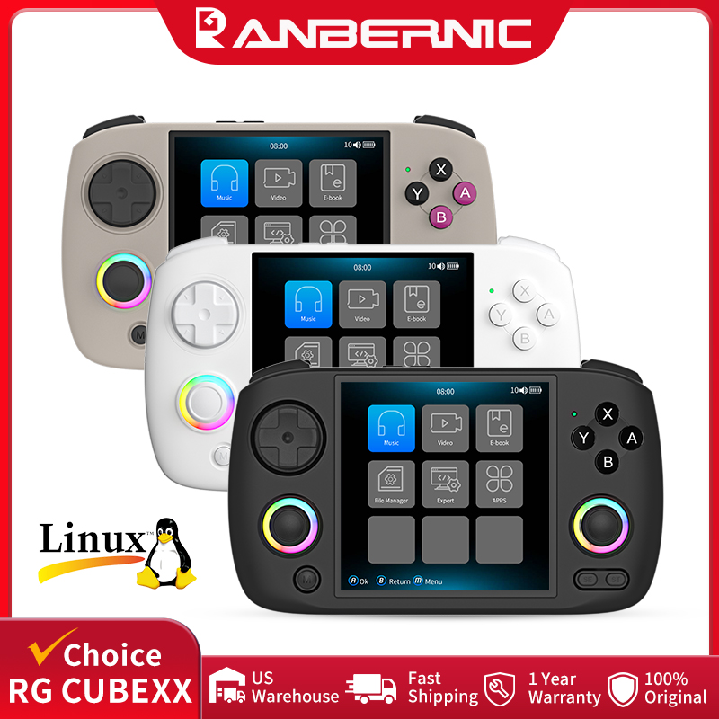 Gaming Console Linux - ANBERNIC RG CubeXX Console per giochi