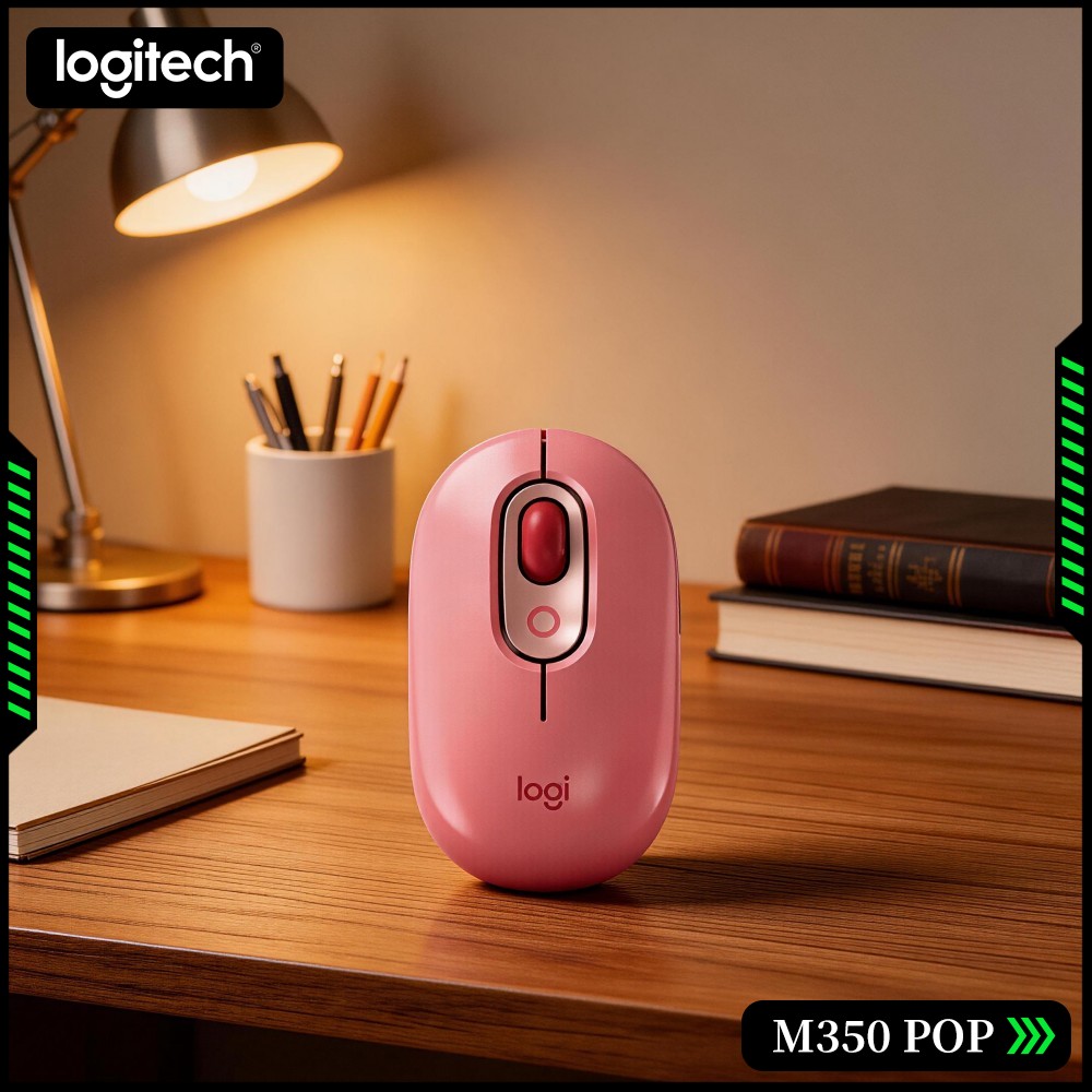 Gaming Console Logitech - Mouse Logitech M350 POP ecologico in