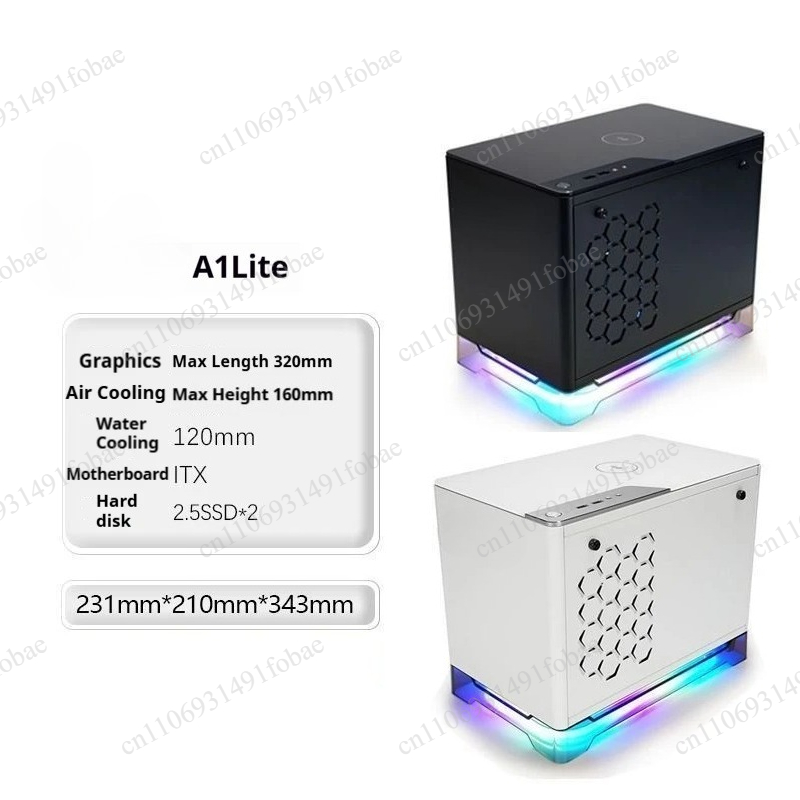 Gaming Console And - Case Mini ITX A1 Lite, Supporta