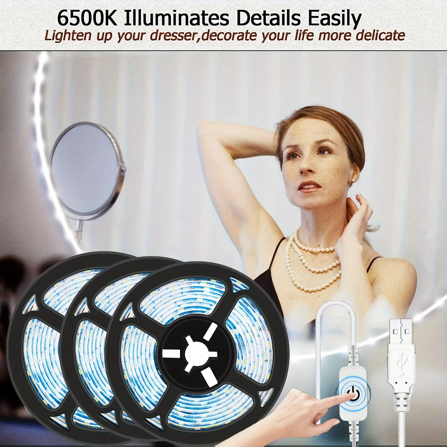 Led Gaming Light Strip - Strisce LED USB 5V 2835 SMD