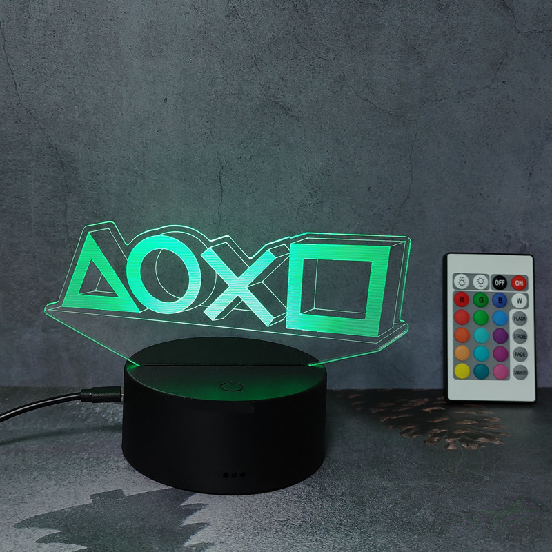 Lampada da notte 3D Illusion S - Gaming Console Icon recensione e prezzo