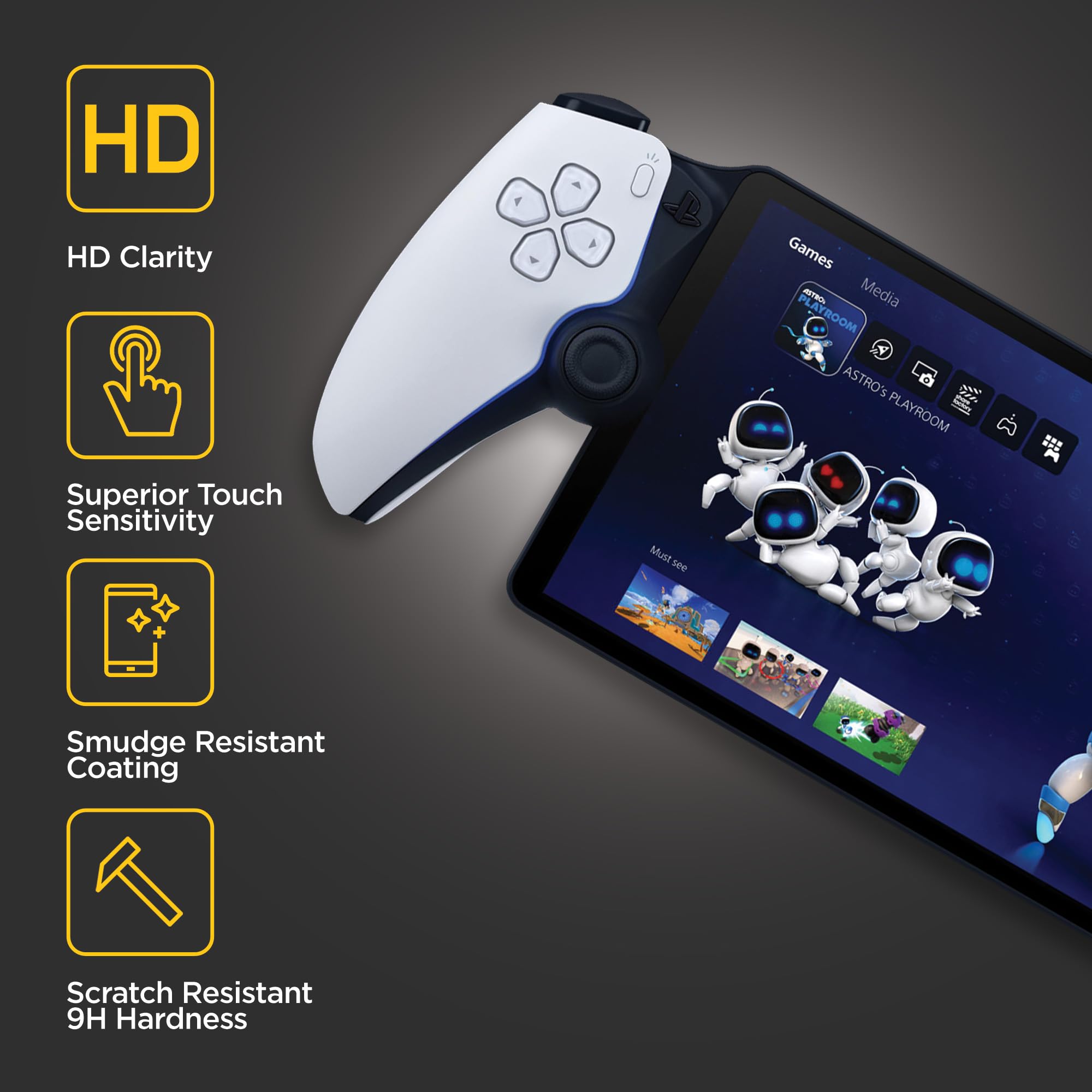 Proteggi schermo in vetro temp - Gaming Console Portable recensione e prezzo