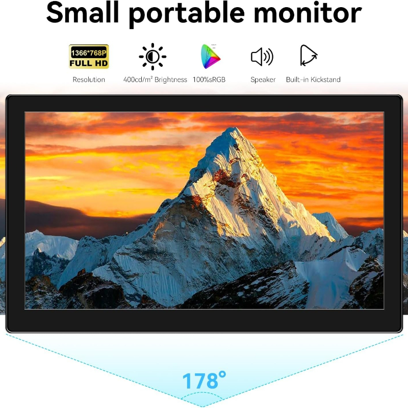 Piccolo monitor touchscreen da - Gaming Console App recensione e prezzo
