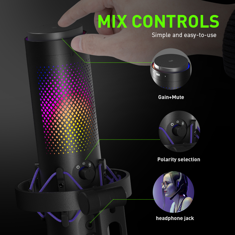 Microfono a Condensatore USB d - Gaming Console Handheld recensione e prezzo