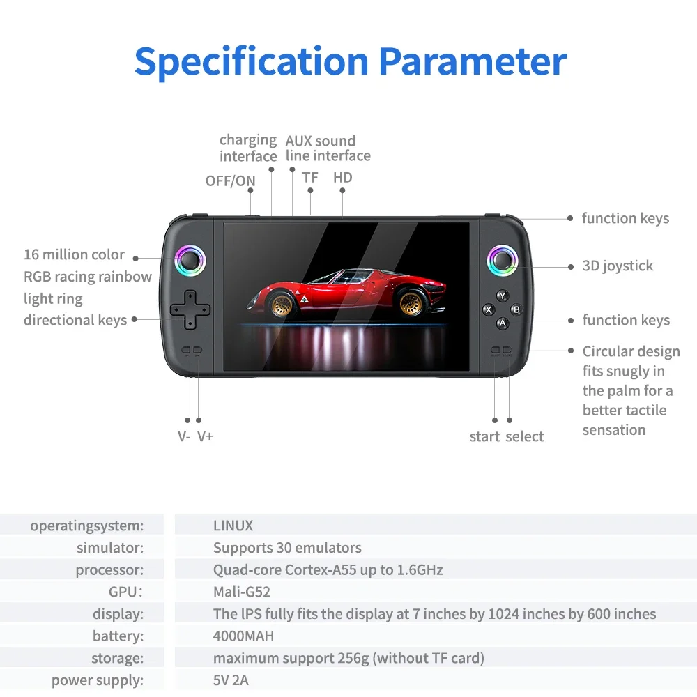 128G M27 Lettore di giochi por - Gaming Console Youtube recensione e prezzo