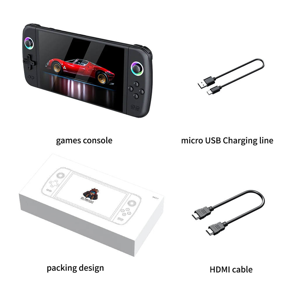 128G M27 Lettore di giochi por - Gaming Console Youtube recensione e prezzo