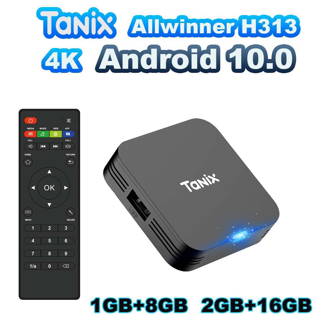 TANIX TX1 Android 10.0 Allwinn - Gaming Console Youtube recensione e prezzo