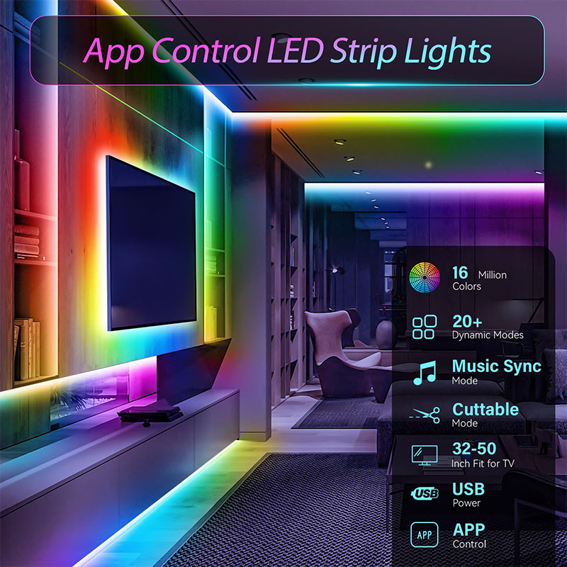 Striscia LED RGB USB SMD3535 c - Led Gaming Light Strip recensione e prezzo