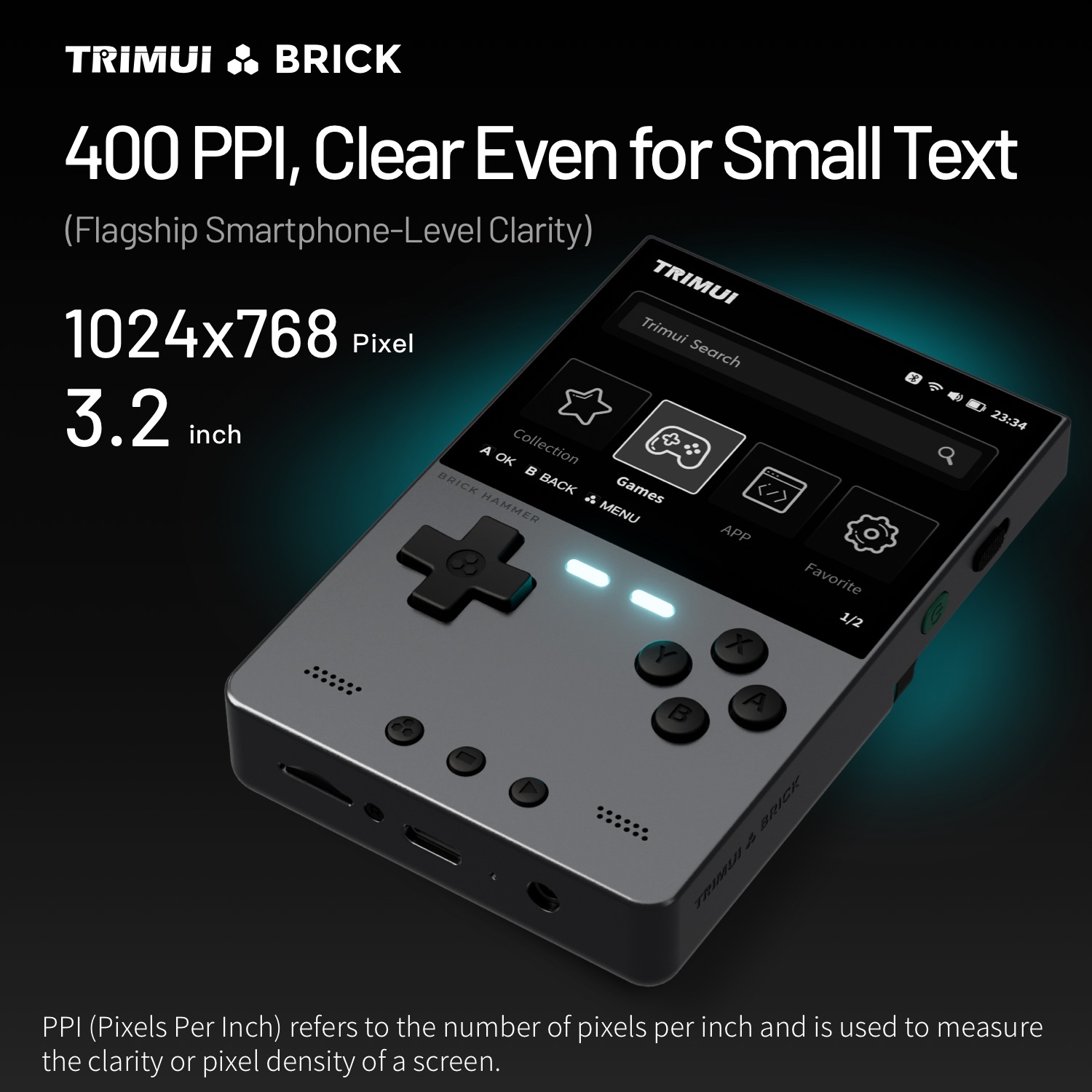 TRIMUI BRICK HAMMER Console di - Gaming Console Linux recensione e prezzo