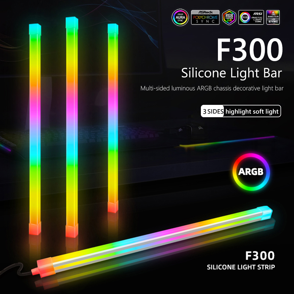 1/2 pz COOLMOON 30cm lega di a - Led Gaming Light Strip recensione e prezzo