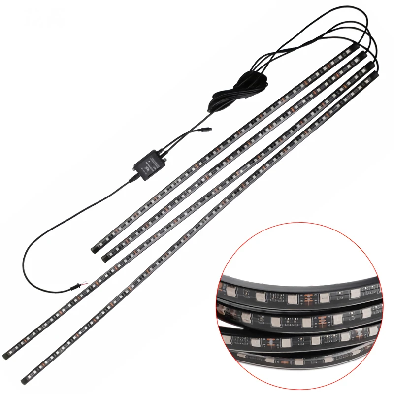 Auto Underglow Neon Light fles - Led Gaming Light Strip recensione e prezzo