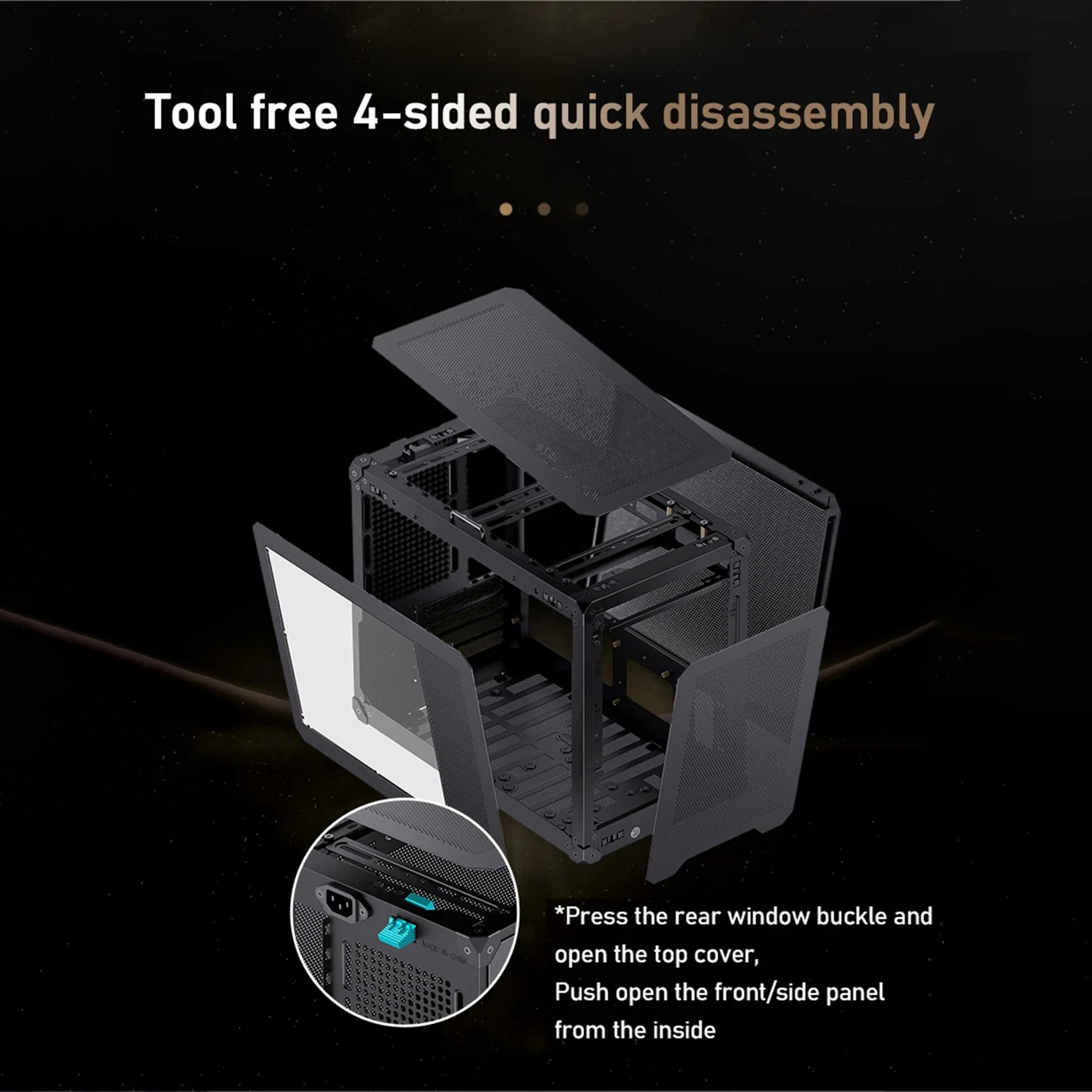 JONSBO C6 MAX Custodia MATX co - Console Gaming Pc Case recensione e prezzo
