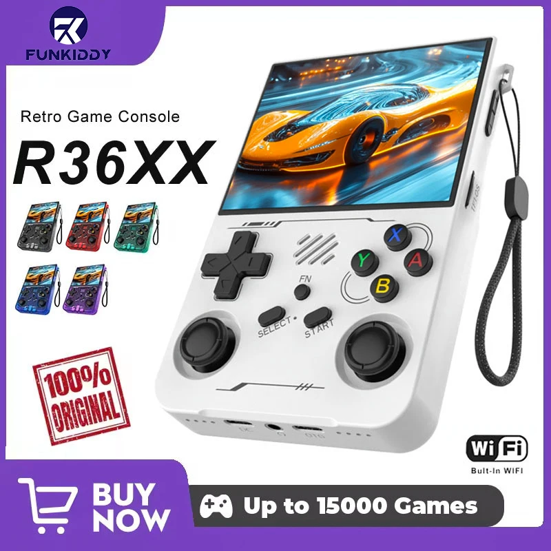 Console di Gioco FUNKIDDY R36X - Gaming Console Linux recensione e prezzo