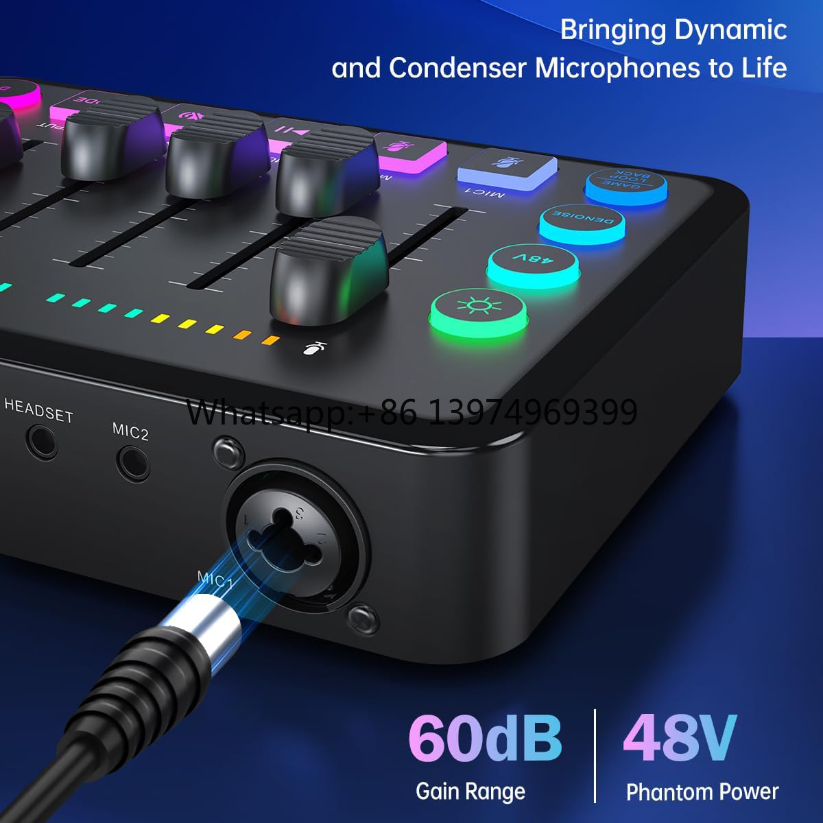 Mixer Audio RGB Ricaricabile c - Gaming Console Handheld recensione e prezzo