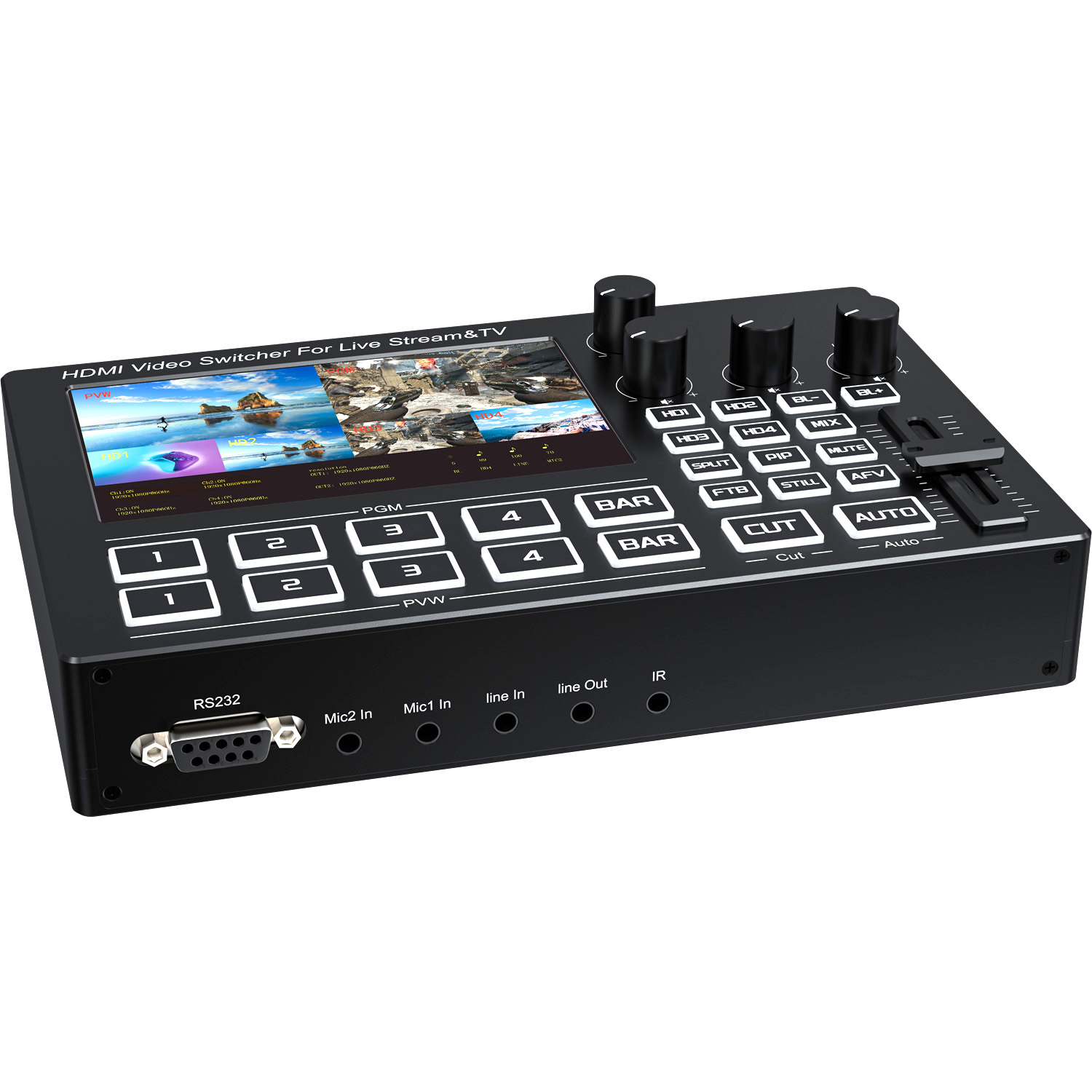 Mixer Video HDMI 4 Canali 1080 - Gaming Console And recensione e prezzo