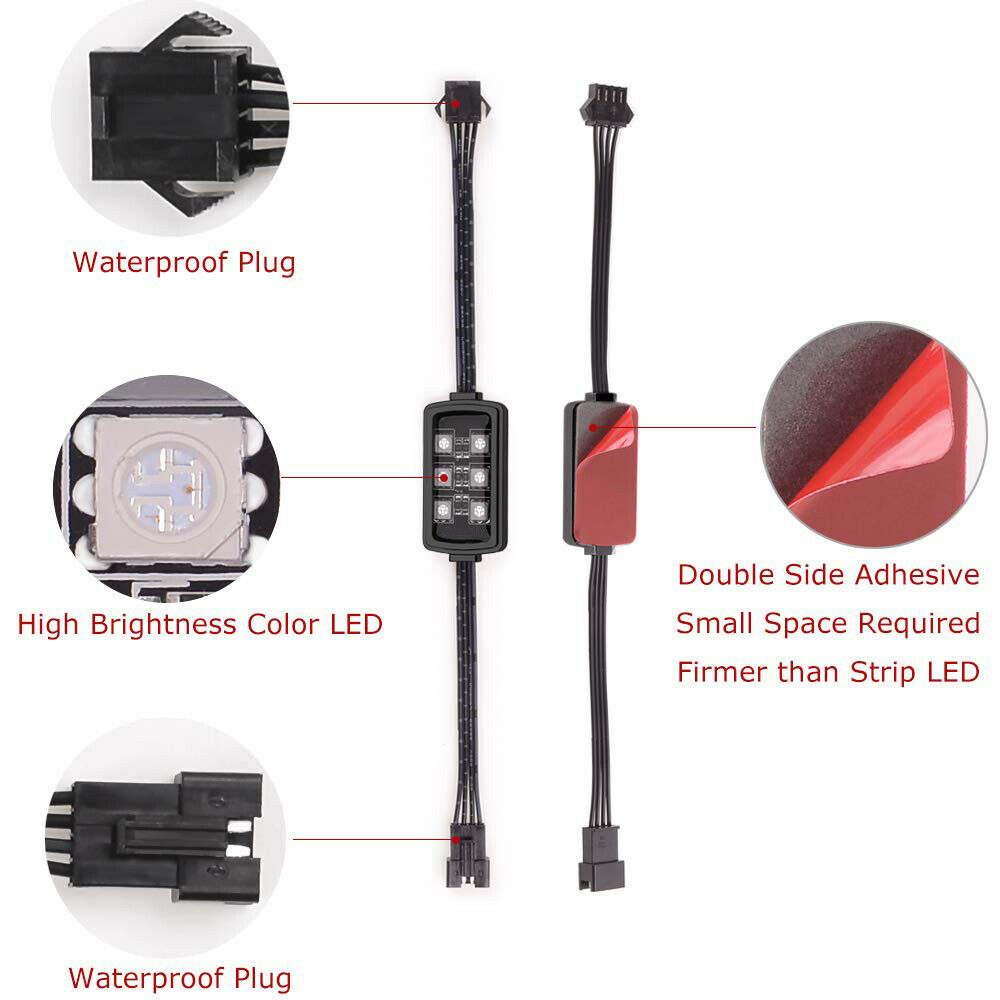 Niscarda Auto Moto RGB LED Int - Led Gaming Light Strip recensione e prezzo