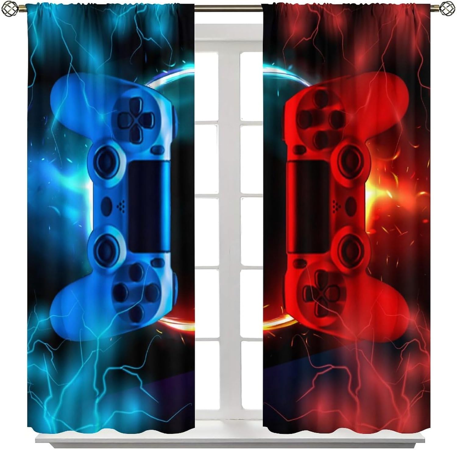 Tende da Gaming Blu e Rosse St - Gaming Console Youtube recensione e prezzo
